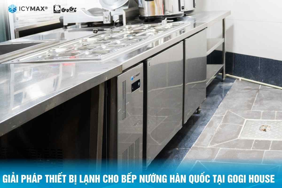 Tủ salad ICYMAX cho hệ thống bếp nướng GoGi House
